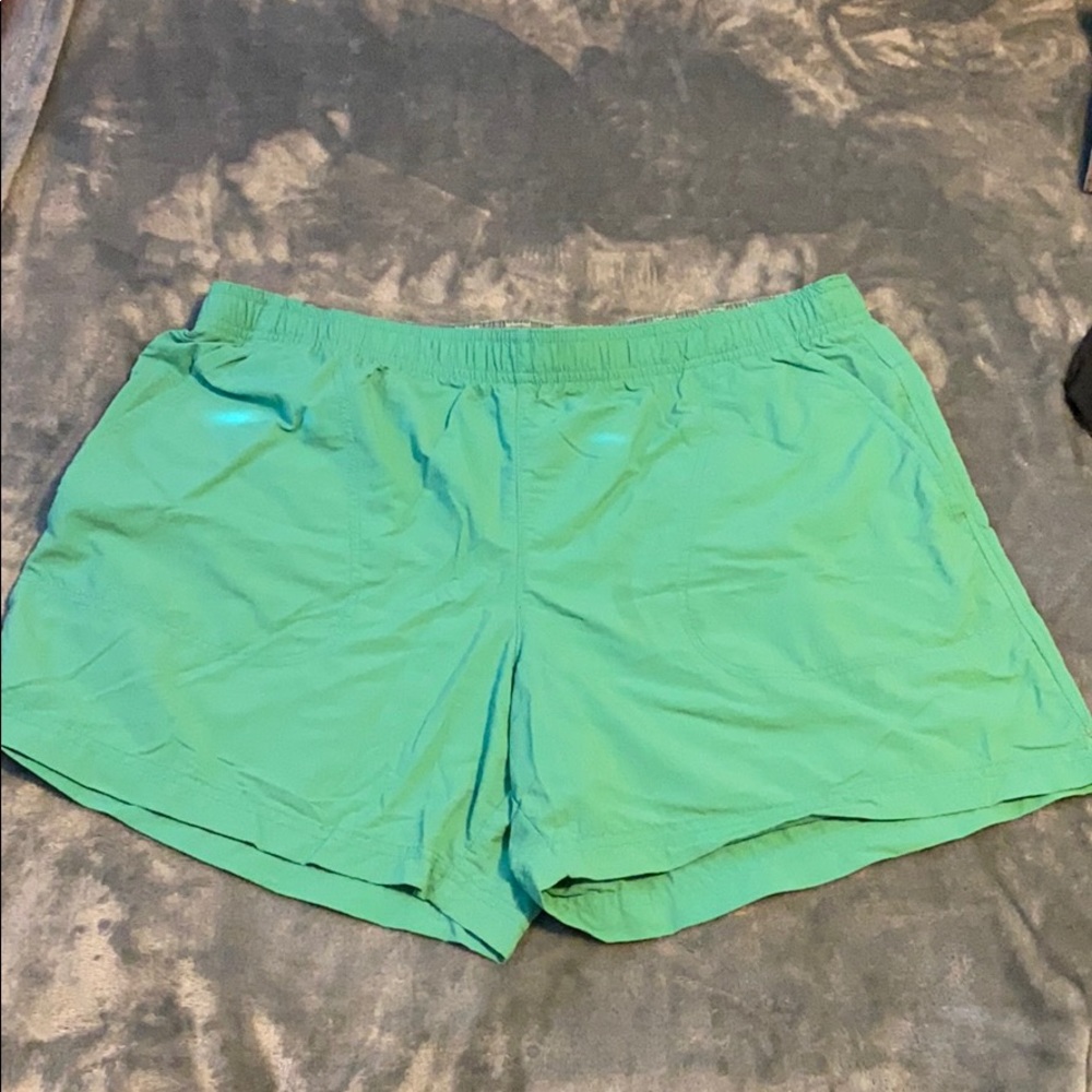 Green Columbia Shorts